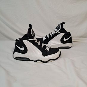nike air max wavy basketball trainers size 5.5 eu 38.5 black suede in excellent condition