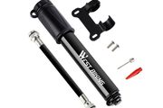 100Psi Mini Bike Pump Aluminum Alloy Bicycle Hand Air Pump Tire Inflator Schrader Presta Valve MTB Road Cycling Pump Ball Football