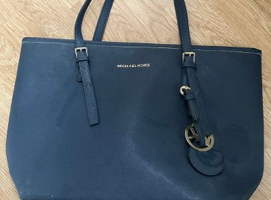 Navy Tote Style Bag