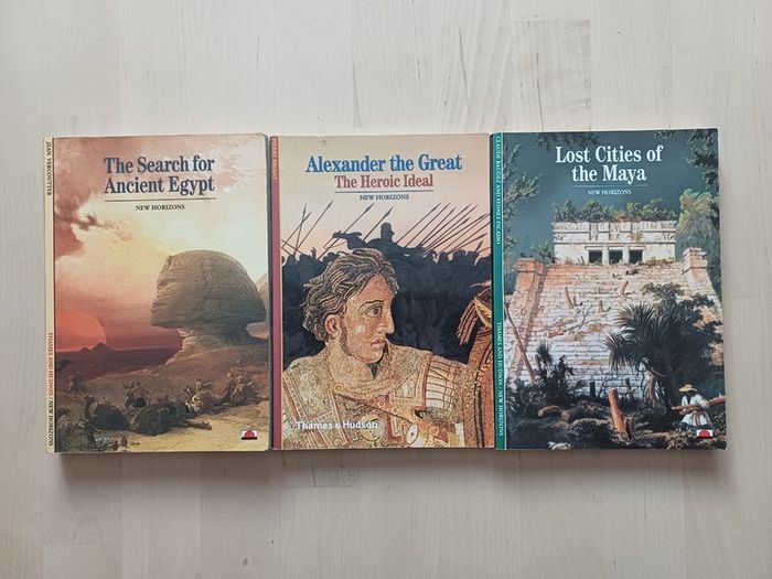 New Horizons Illustrated Ancient History Books