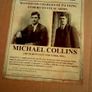 Michael Collins reward poster tin metal sign ( POST COST INCLUDED ) Image 8