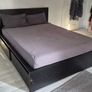 King Bed With 4 Storage Drawers and Mattress Image 2