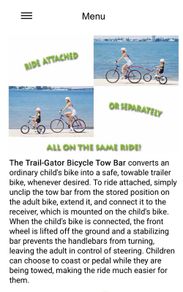 Trail-Gator Bicycle Tow Bar