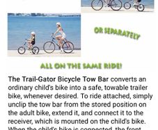 Trail-Gator Bicycle Tow Bar