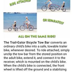 Trail-Gator Bicycle Tow Bar