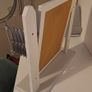 Vanity mirror and stool Image 6