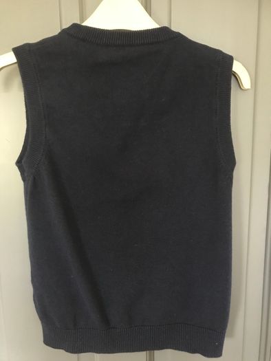 Debenhams boys navy sleeveless jumper age 5-6 years