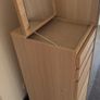 IKEA Malm Tall 6 Draw Dresser ( White Stained Oak Effect Colour ). Image 2