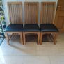 Solid Oak Chairs Image 2