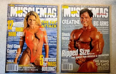 Pair of Vintage Musclemag Magazine