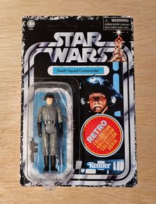 Star Wars Death Squad Commander 3.75 " Scale (Unpunctured) From The New Retro Collection New & Unopened