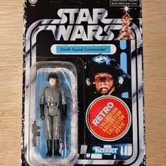 Star Wars Death Squad Commander 3.75 " Scale (Unpunctured) From The New Retro Collection New & Unopened
