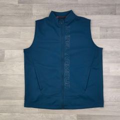 Under Armour Golf Full Zip Cold Gear Vest Gilet Mens XL