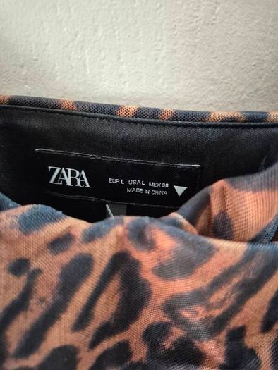 Zara Leopard Print Dress