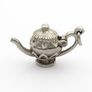 Vintage 925 Sterling Silver Opening Teapot Charm Image 4