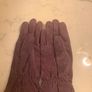 Purple/ Mauve Pig Skin Gloves Image 5