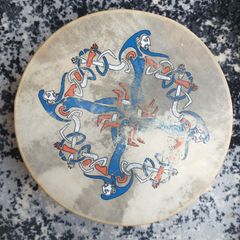 Bodhran with Celtic Pattern