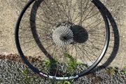 Rear &amp; Front wheels of bicycle
