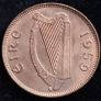 Ireland - 1959 - Farthing - 1/4d - Woodcock - KM.9 - ERROR e - [2708] Image 2