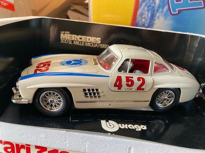 Mercedes 300 SL Mille Miglia 1/18 Burago