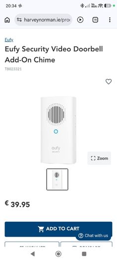 eufy doorbell chime