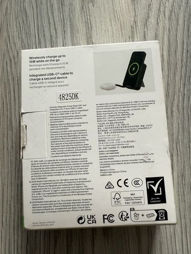 Belkin BoostCharge Pro Magnetic Power Bank 10K (Qi2)