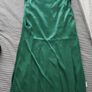 Green dress with flower pattern size 8 Image 6