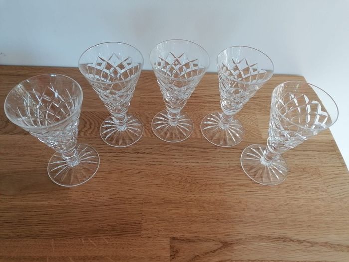 Waterford Crystal Sherry Glasses x4