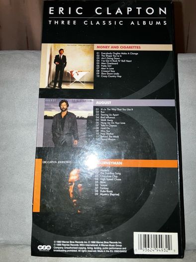 Eric  Clapton  -  Trilogy /Three Classic Albums Boxset    CD