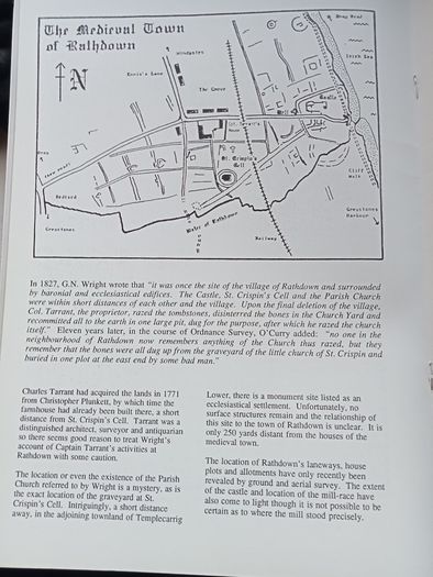 Ancient Rathdown and Saint Crispin's. Cell