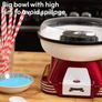 Candy Floss Maker | Retro Cotton Candy Machine | Suitable for Sugar or Candies | Including Candlyfloss Sticks | 500W Red/White (FREE POSTAGE) Image 4