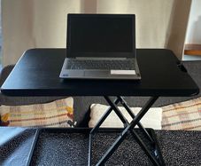 Standing desk converter for table/desk portable