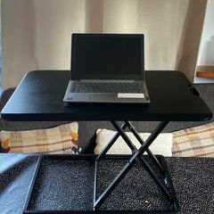 Standing desk converter for table/desk portable