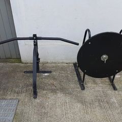 Speed bag & pull up bar