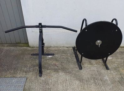 Speed bag & pull up bar