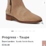 Dune London Suede Ankle Boots sz 41/Uk 8 Image 6