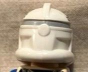 lego Star Wars Clone army customs Rex helmet