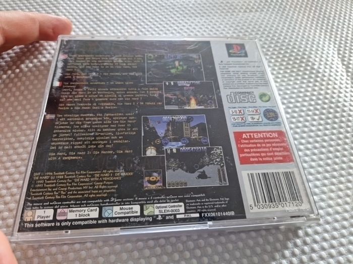 Die Hard Trilogy PlayStation1 Ps1 PlayStation2 Ps2 Games Original