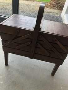 old sewing basket