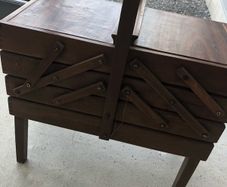 old sewing basket