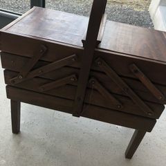 old sewing basket