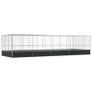 Aviary with Extension Silver 932x307x212 cm Steel Image 5