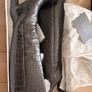 Mantra Official Black Croc Effect Knee High Boots. Size 5 EU38 Image 2