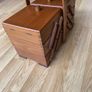 Vintage Wooden Sewing Box Image 2