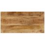 Coffee Table 110x50x35 cm Solid Mango Wood and Steel Image 5