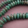 Vintage jade Tire Shape Beads Necklace Image 2