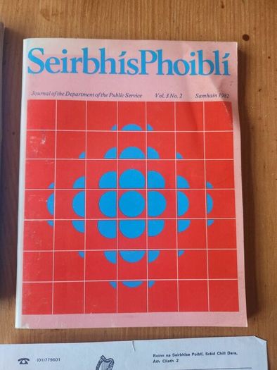 Seirbhis Phoibli. 3 X Journals Of The Department Of The Public Service.  1980-82 -85.
