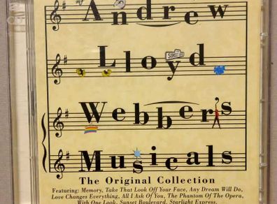 Andrew Lloyd Webber's Musicals - The Original Collection (1995) 2CD Polydor, VG condition.