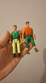 Vintage McDonald's Action Man Figures x2