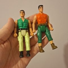 Vintage McDonald's Action Man Figures x2